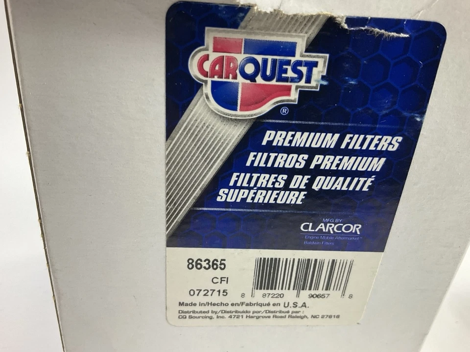 Carquest 86365 Fuel Filter For 2023-2025 Blue Bird All American FE, RE - Image 3 of 3