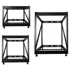 6U/9U/12U Open Data Cabinets for Desktop/Floor Mounting 19 Inches Flat Packed