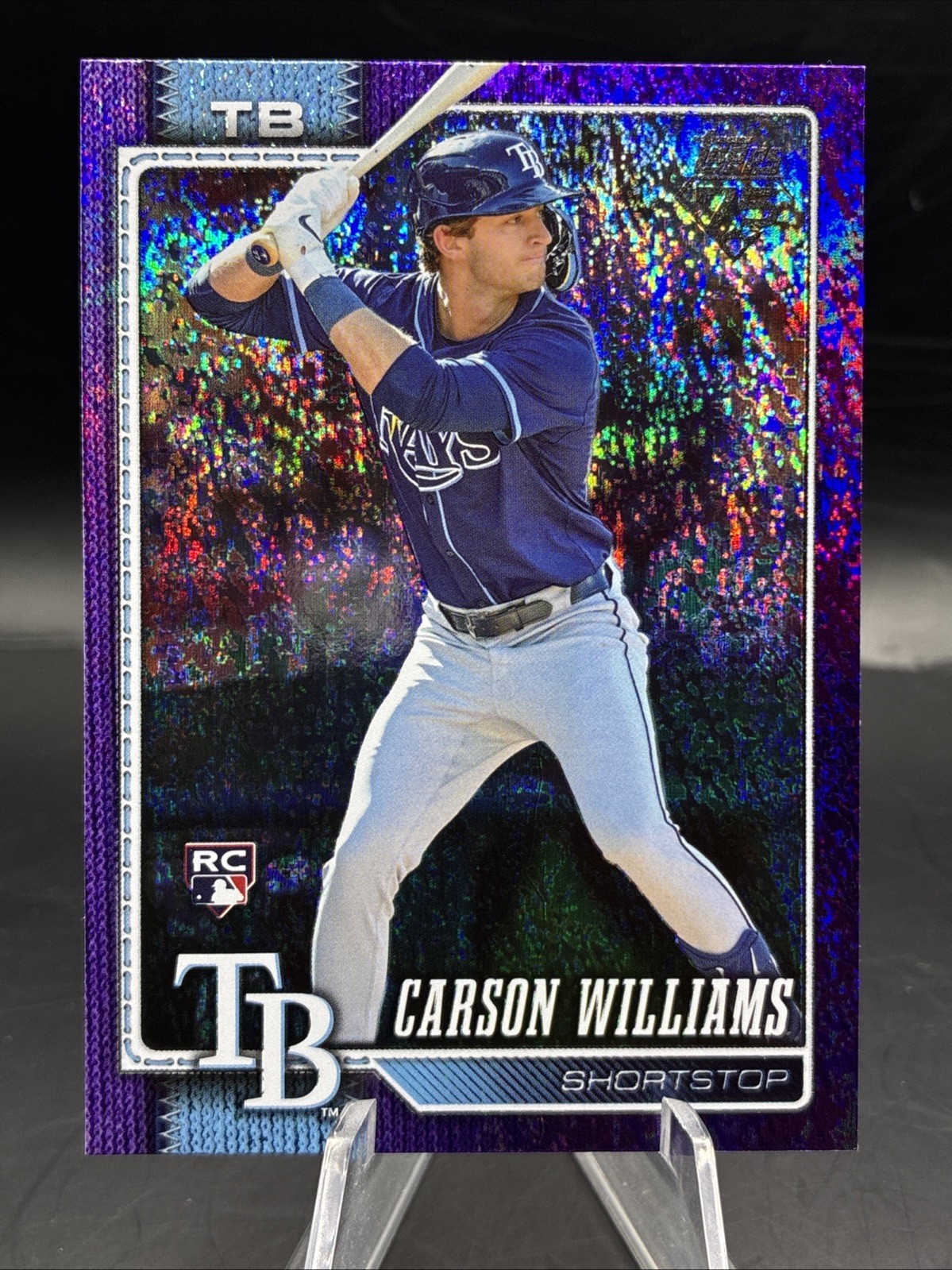 2026 Topps Series One Carson Williams #25 Purple RC /250
