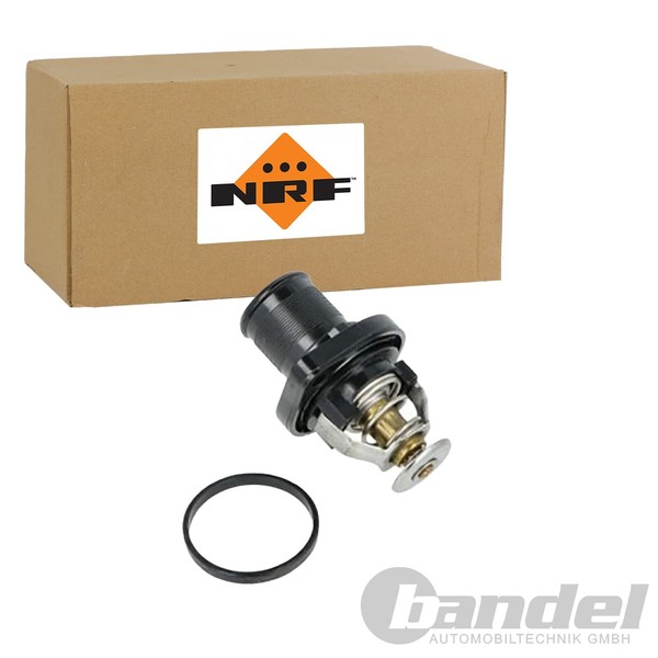 NRF Thermostat 89°C MIT Dichtring Passend FüR CitroËN C4 C5 C8 Jumpy Xsara Lanci-image