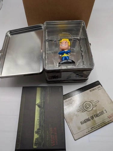 Fallout 3 Survival Edition Xbox 360 Rare Vault-Tec Lunchbox MISSING Pip-Boy