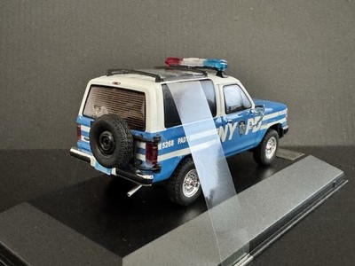1990 Ford Bronco II NYPD New York Police Department 1/43 Ixo
