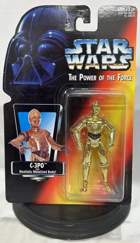 "C-3PO "THE POWER OF THE FORCE" FIGURE BY KENNER**NEW/OLD STOCK-1995**