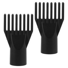 2 Pcs Universal Hair Dryer Comb Nozzle Blow Dryer Attachment Styling Tool