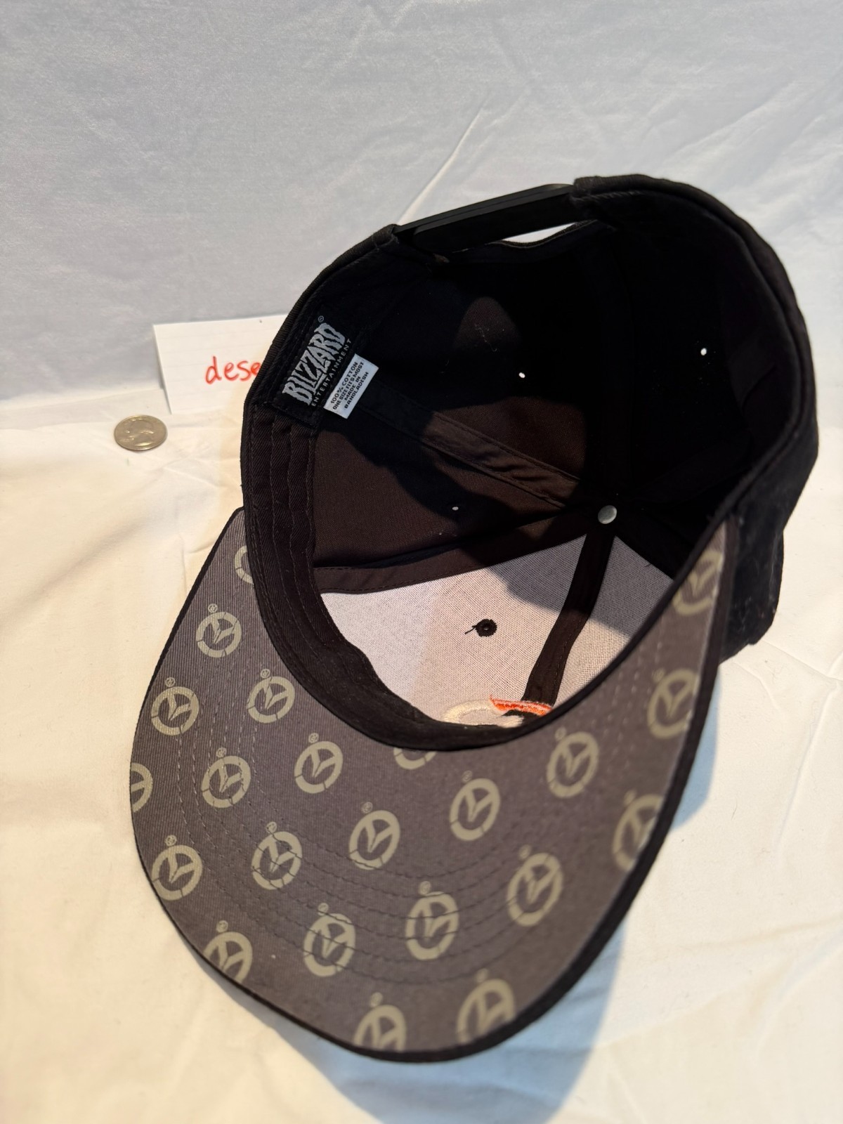 Overwatch 2 Hat Blizzard Store Snapback Black Gam… - image 3