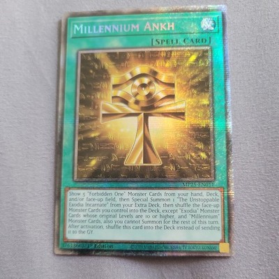 Yugioh! TCG - Millennium Ankh - Starlight Rare - 2025 Mega-Pack - MP25-EN011