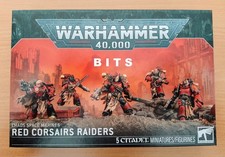 WARHAMMER 40K - RED CORSAIRS - RAIDERS - BITS