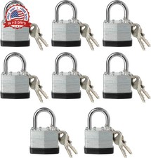 Lock, Laminated Steel Keyed Padlock, Keyed Alike Locks, Normal Shackle Padlock-P