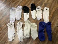 6x Nike Everyday Plus Lightweight No Show Socks Dri Fit M Womens 6-10 Mens 6-8