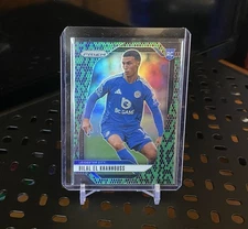 2024-25 EPL Prizm Soccer Leicester City Bilal El Khannouss Rookie Snakeskin RARE