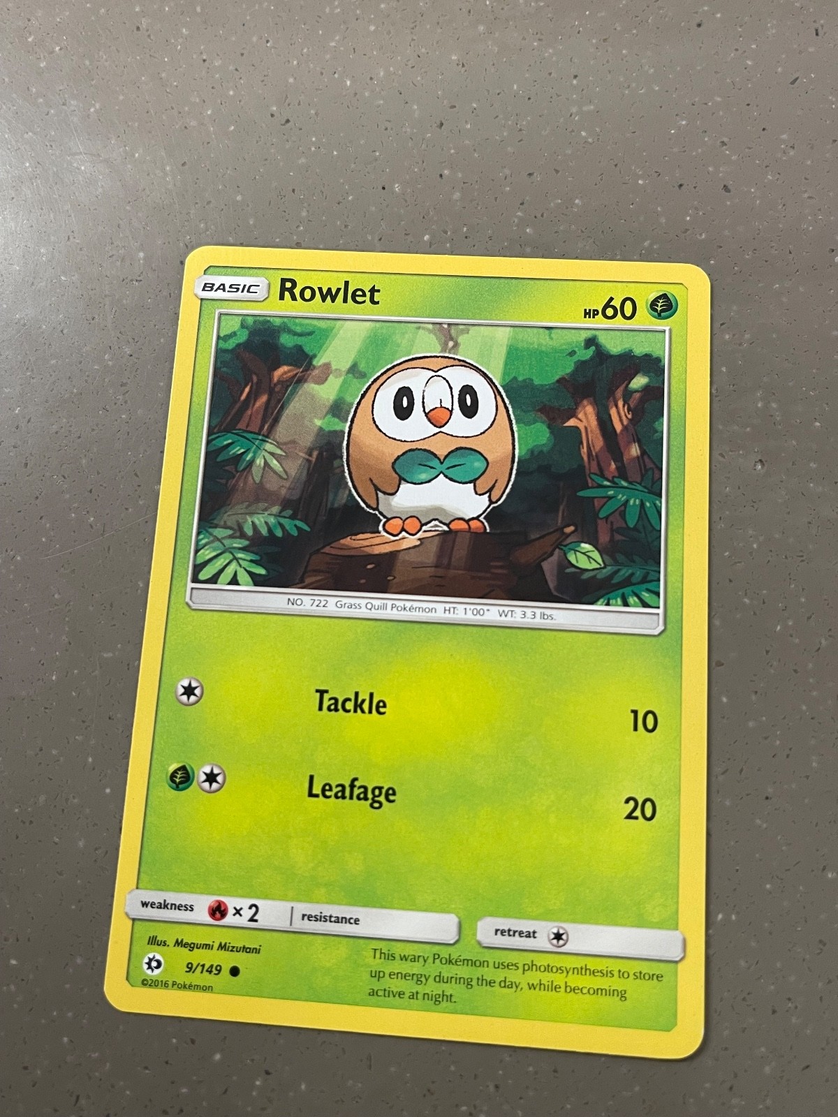 Rowlet 009/149 NM