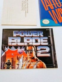 Nintendo NES HOLY GRAIL in Acryl Case: POWER BLADE 2 CIB REV-A USA