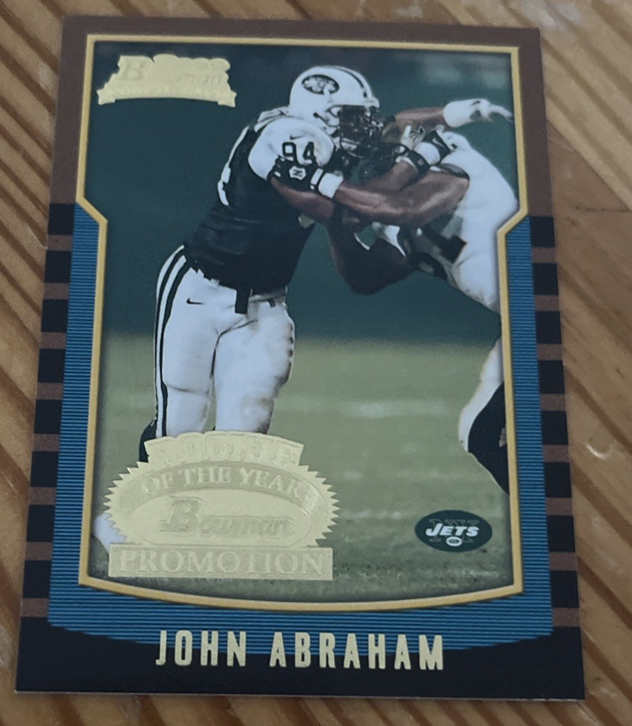 John Abraham Bowman #222 ROY Promotion