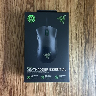 Razer Deathadder Essential Ergonomic Wired Gaming Mouse RZ01-03850100-R3U1 New