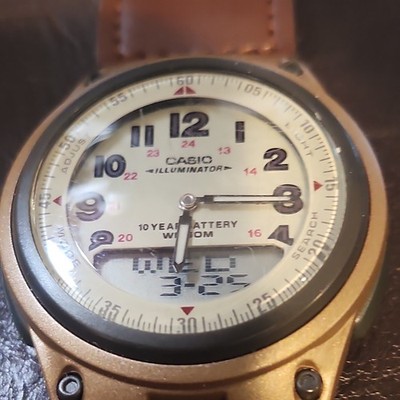 CASIO Collection STANDARD Men's Watch AW-80V-5BJF Cloth Band k174 Brown