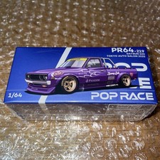1/64 Pop Race Pr64-219 Datsun 620 Purple Chrome Pandem  Tas Tokyo Auto Salon