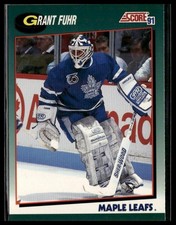 1991-92 Score Rookie and Traded #58T Grant Fuhr Toronto Maple Leafs