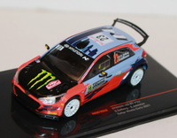 Ixomodels - Hyundai I20 R5 #23 Rallye Monte Carlo 2021 - 1/43 - IXORAM785LQ