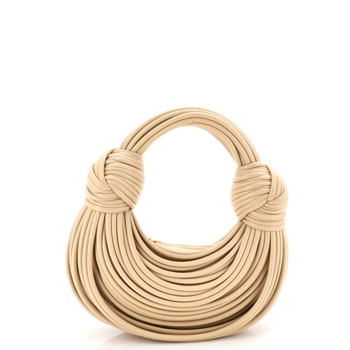 Bottega Veneta Double Knot Hobo Tubular Leather Mini