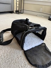 Soft-Sided Mesh Travel Pet Carrier For Small Pet