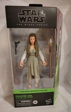 Star Wars Black Series Princess Leia Ewok Village 6 Action Figure ROTJ Hasbro