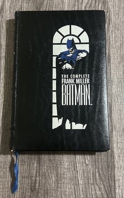The Complete Frank Miller Batman Longmeadow Press 1989 Leather Read Sold As Is