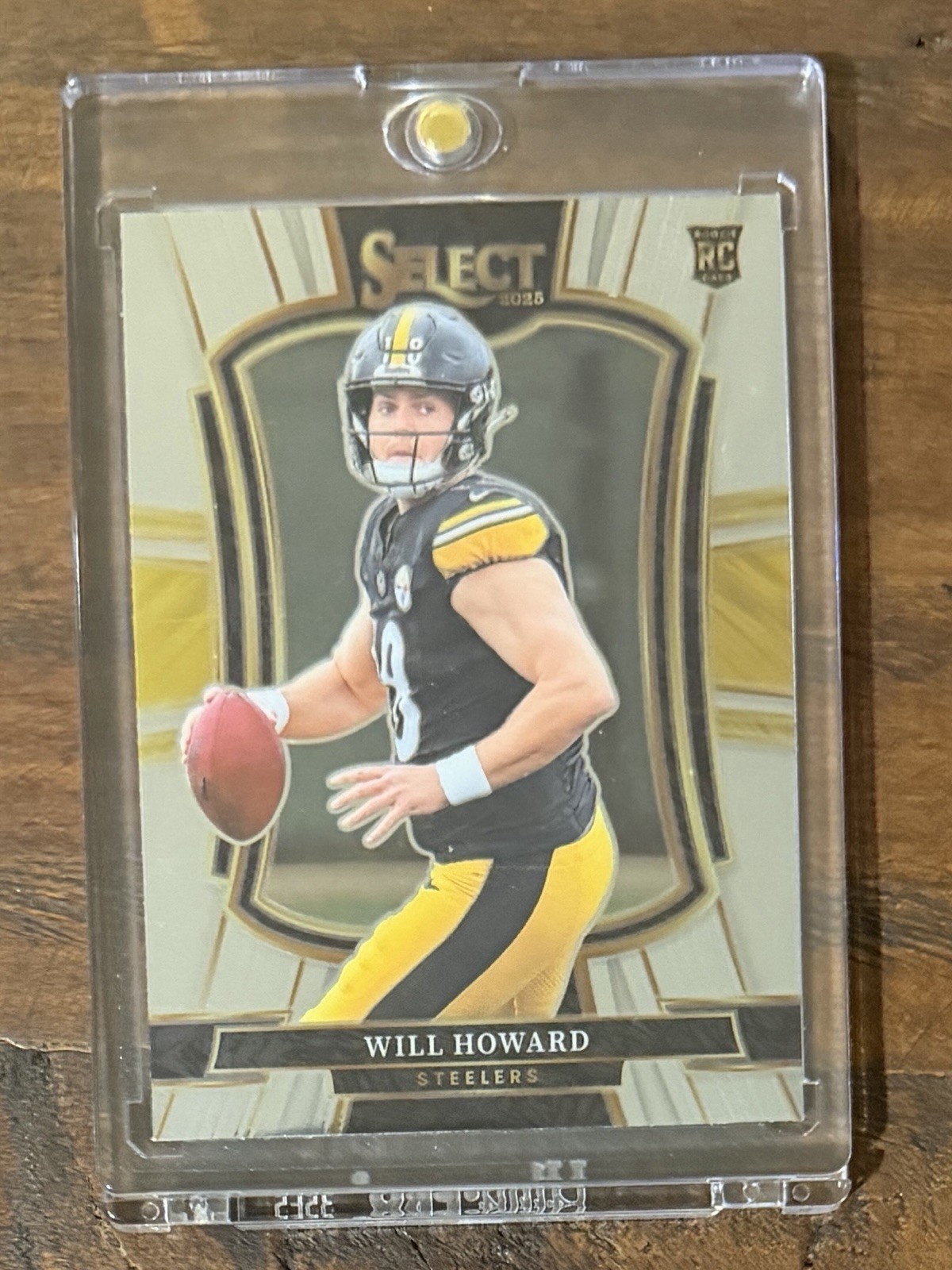 2025 Panini Select Premier Level Will Howard (RC) #152 Pittsburgh Steelers