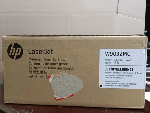 Original Managed Toner Cartridge HP W9032MC Yellow for HP MFP E67550