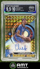 Chet Holmgren Arena Club 9.5 Auto 10 2023-24 Topps Finest 3/50 Gold Geometric 49