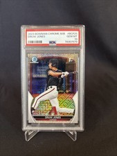 2023 Bowman Chrome Megabox Druw Jones Bowman 1st PSA 10