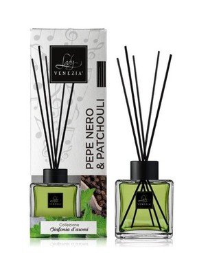 Raumdiffusor Cube Lady Venedig Pfeffer schwarz und Patchouli