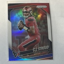 2025 Panini Prizm - C.J. Stroud #143 Red White & Blue Prizm