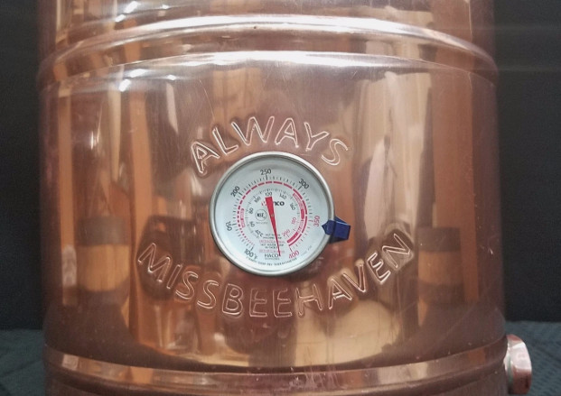 5 Gallon Copper Moonshine Still with Worm and Thumper from Vengeance Stills
