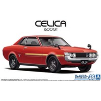 Aoshima The Model Car No.36 Toyota TA22 Celica 1600GT '72 1/24 Plastik...