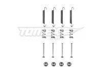 Tomex Brakes ZubehöRsatz, Bremsbacken TX 40-35 FüR Opel Saab