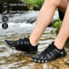 Men's Lightweight Aqua Socks Quick Dry Water Shoes for Beach Surf Swim Diving