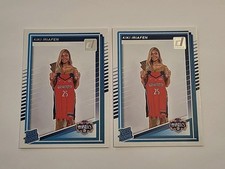 2025 Donruss WNBA 94 Kiki Iriafen Rated Rookie Base Washington Mystics (2)