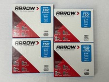 Arrow 505 Heavy Duty Genuine T50 5/16 Inch Staples 5,000 4-PACK ST5