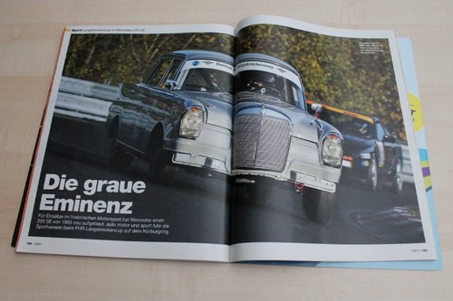 Auto Motor und Sport 01/2012 Mercedes 220 SE Cupversion mit 138PS in einer selte