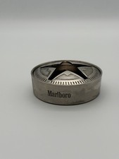 Aschenbecher Marlboro, Metall, Durchmesser 8,5cm vintage Reklame