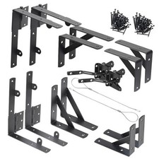 Fence Gate Kit Gate Hardware Anti Sag Gate Kit Heavy Duty No Sag, Anti 2 Set