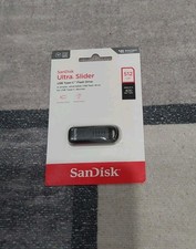 SANDISK- 512GB Ultra Slider USB Type-C Flash Drive - Black NEW K