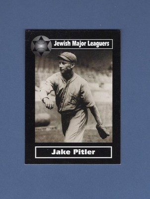 #27 JAKE PITLER, 1917-1918 Pirates | Jewish Major Leaguers ~ 2003 AJHS/JML
