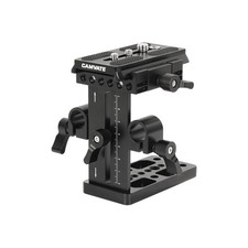 CAMVATE QR Camera Mount Plate w/Adjustable 15mm Rail Clamp fr Shoulder Mount Rig
