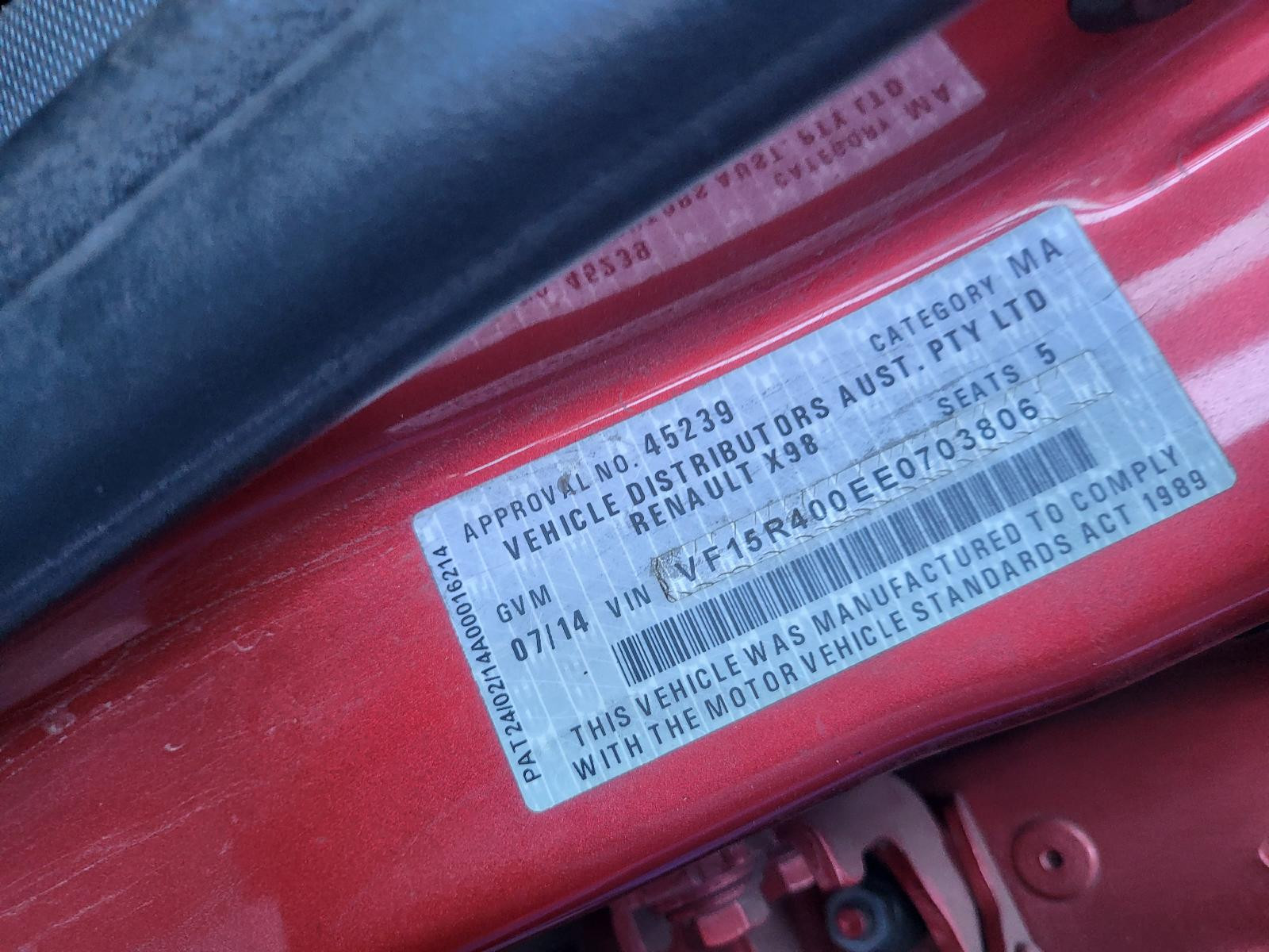 Renault Clio Heater A/C Controls X98 09/2013-10/2019 - thumbnail 7