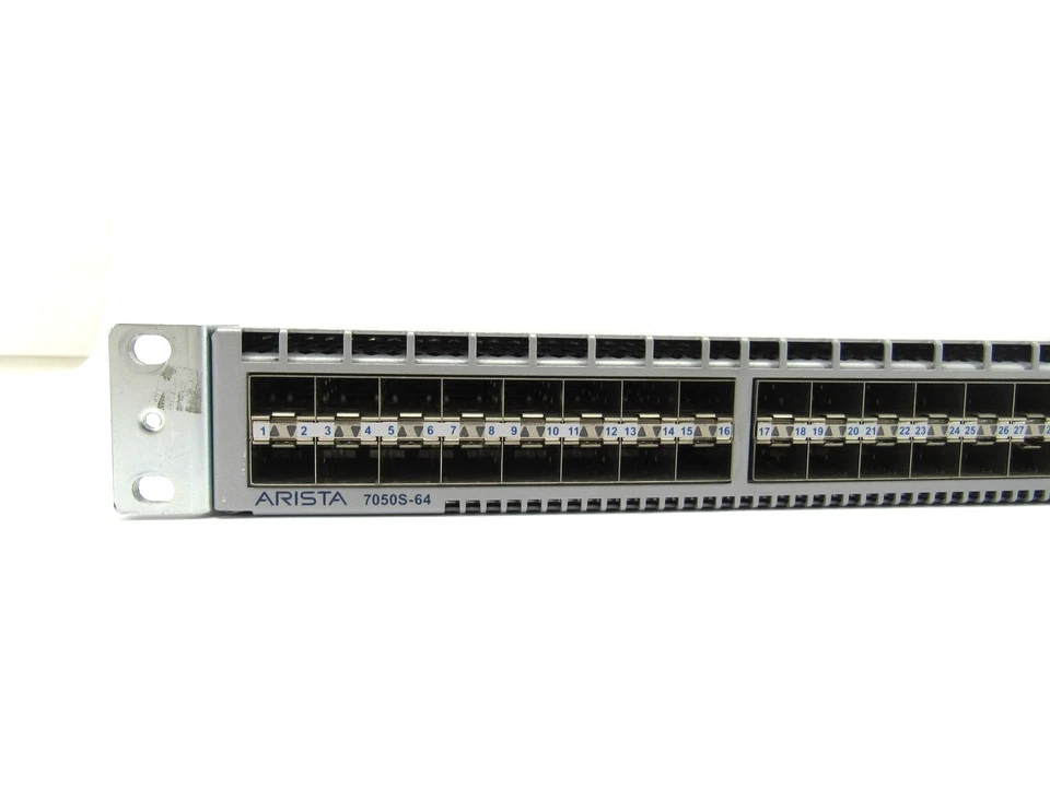 Arista DCS-7050S-64-F Front-to-Rear Ethernet Switch w/ 2x PWR-460AC-F - Image 2 of 4