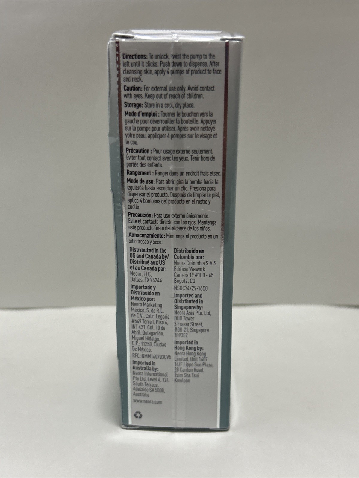 Age IQ Day Cream Neora 1 Fl Oz Sealed New Noera AgeIQ Day Cream Exp 05/2026