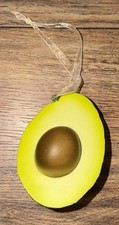 Kurt Adler Avocado Faux Food Soft Christmas 4" 0rnament