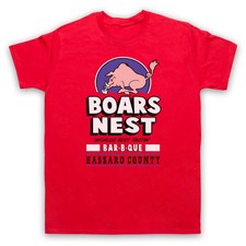 Dukes Of Hazzard Boars Nest BBQ Adults T-Shirt All Sizes Cols