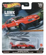 Hot Wheels Mountain Drifters Super Silhouette Nissan Skyline LB-ER34